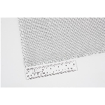 Grillage galvanisé de calibre 27, 24 po x 1/8 po x 10 pi