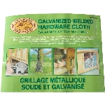 Grillage galvanisé de calibre 23, 24 po x 1/4 po x 10 pi
