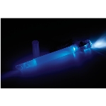 Lampe de poche à DEL avec lumière brillante et clignotante avec piles, couleurs variées