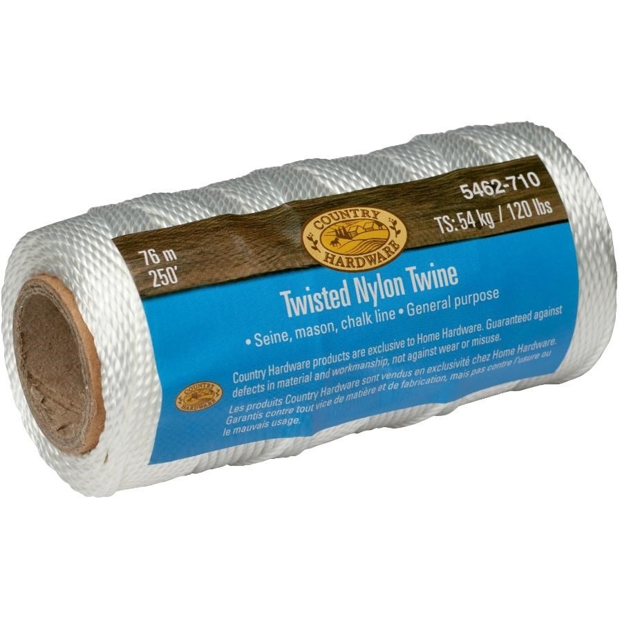 Ficelle câblée en nylon, 250 pi
