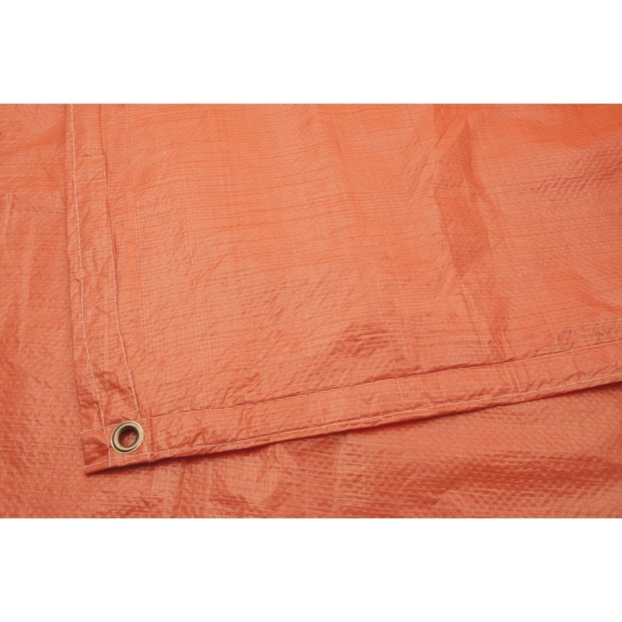 Bâche doublée en poly de 12 pi x 24 pi, orange