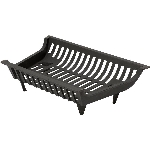 Grille en fonte pour foyer, 18 po