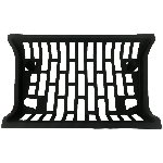 Grille en fonte pour foyer, 24 po