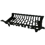 Grille en fonte pour foyer, 24 po