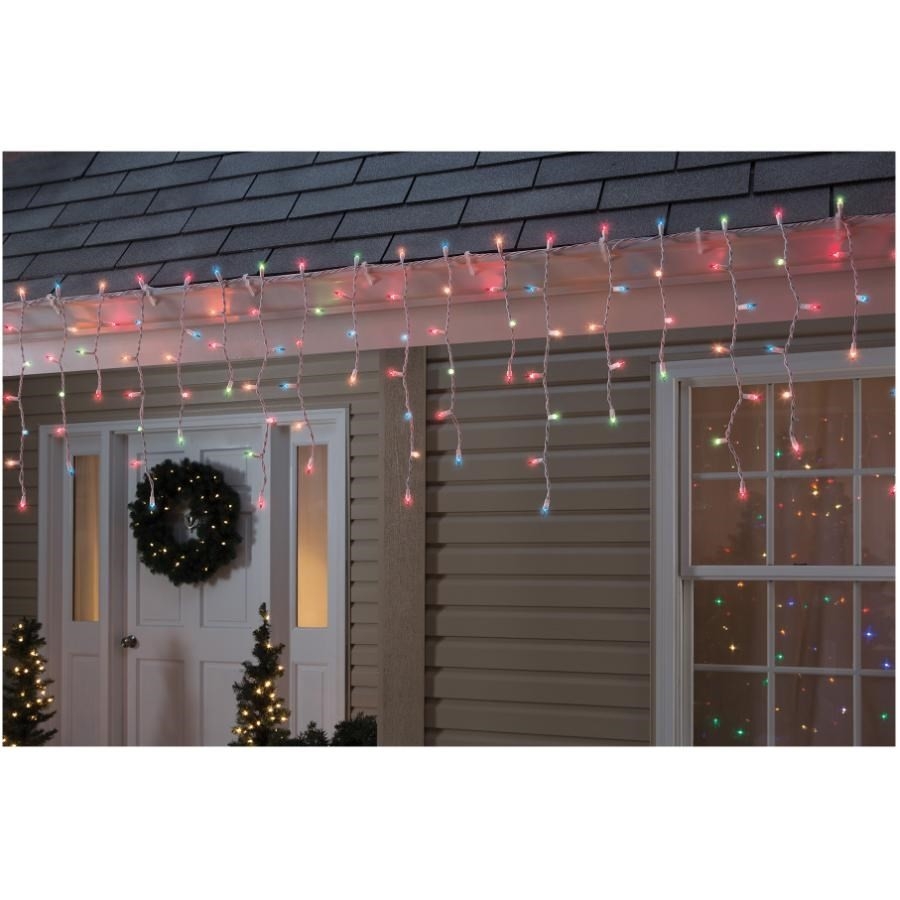 Jeu de 150 lumières incandescentes en forme de glaçons, multicolore