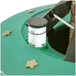 Pied d'arbre facile à monter avec pompe pour arbre jusqu'à 6,5 pi de hauteur