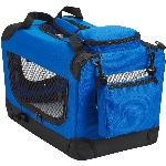 Petite cage de transport de 20 po x 13 po x 13 po pour animal de compagnie