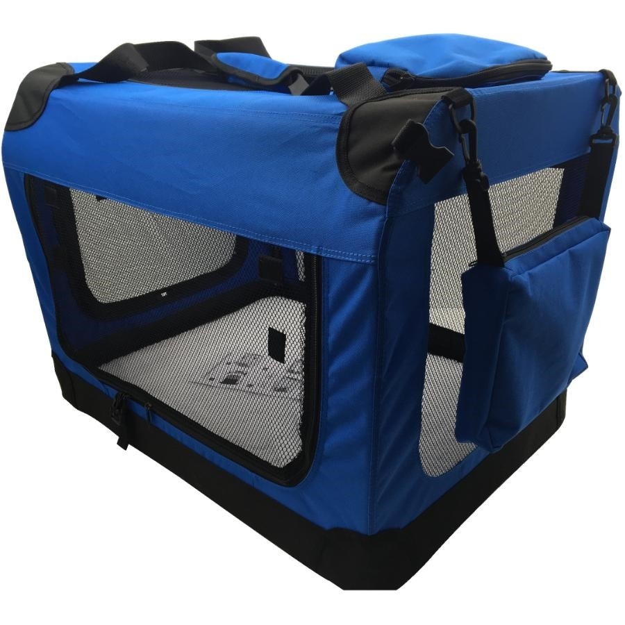 Cage de transport de 27,5 po x 20,5 po x 20,5 po pour animal de compagnie