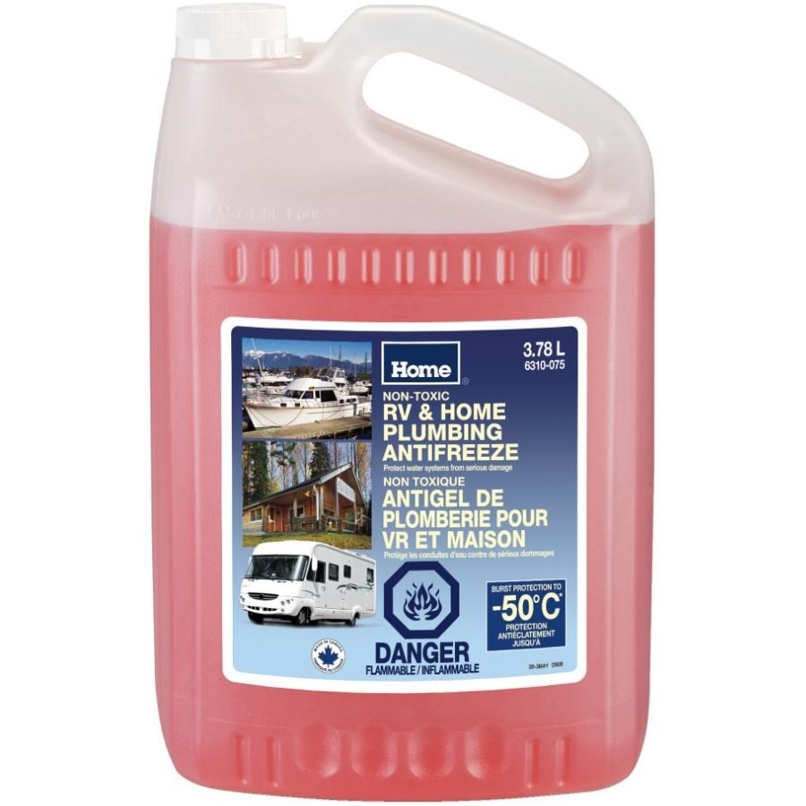 Antigel -50 pour tuyauterie de VR, 3,78 L