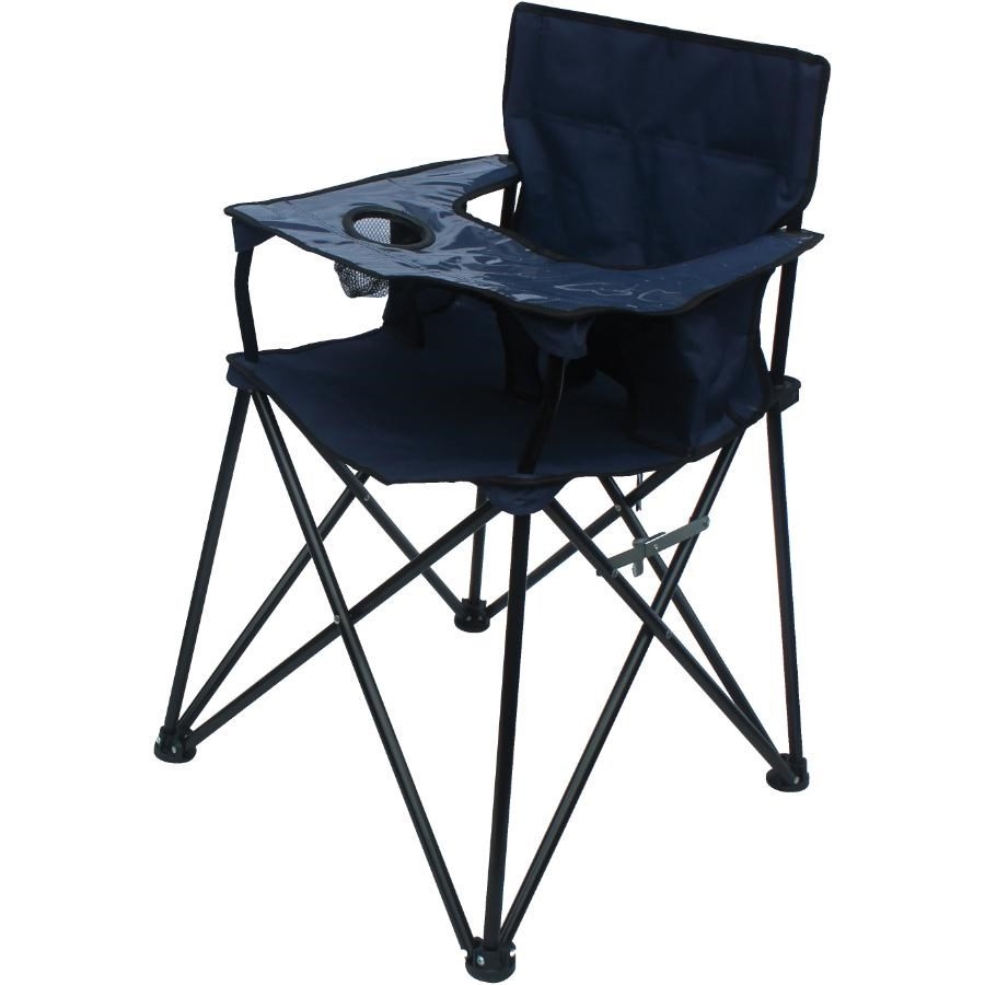 Chaise haute pliante portative