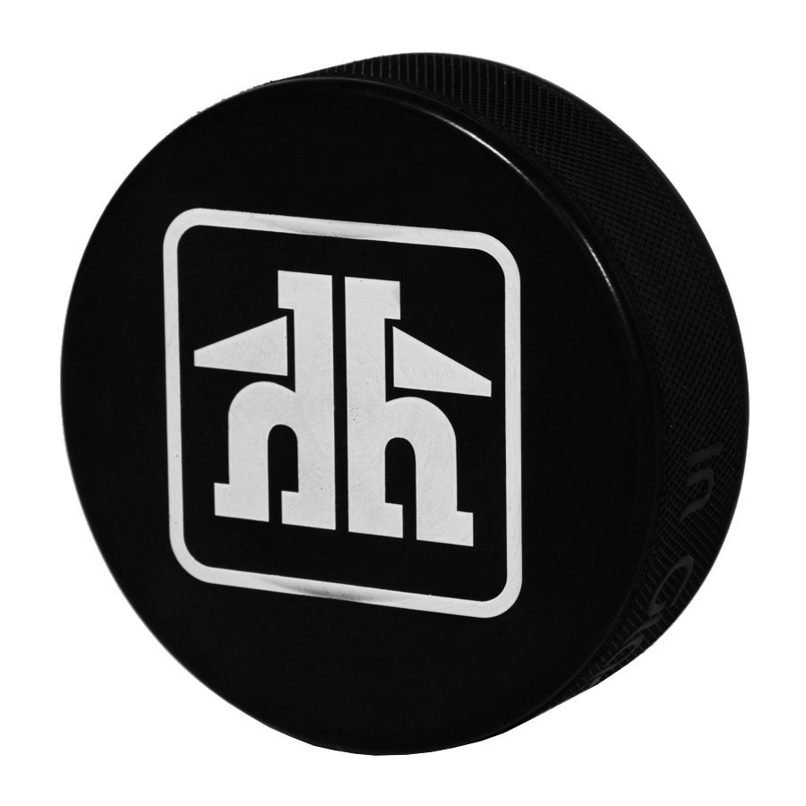 Rondelle de hockey règlementaire, noir