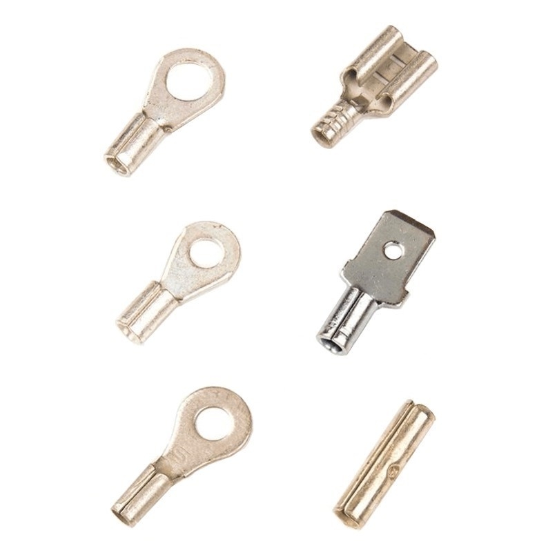 Paquet de 6 cosses électriques, cosses variées