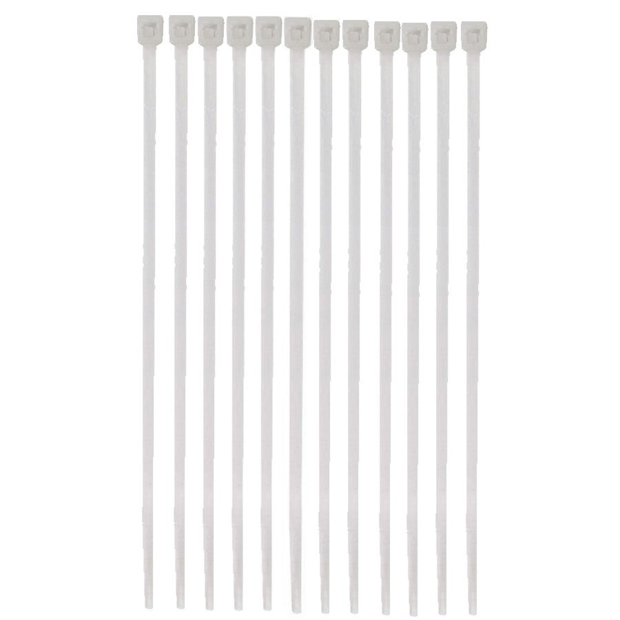 Paquet de 16 attache-câbles de 3-5/8 po, blanc