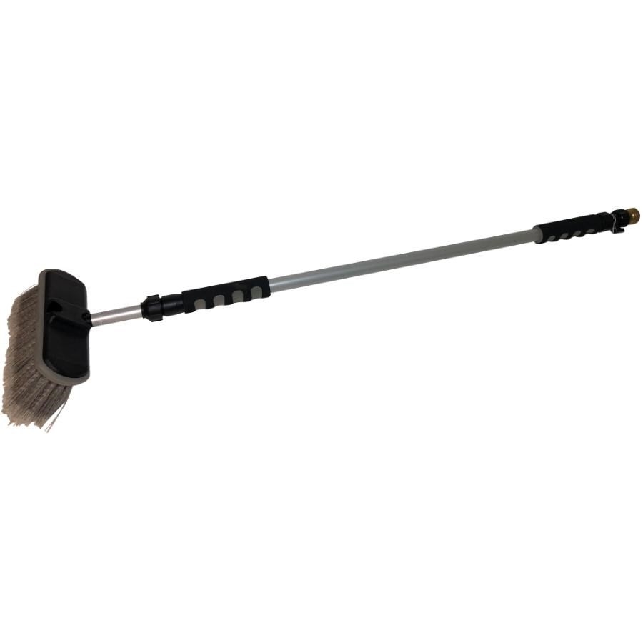 Brosse de lavage télescopique de 65 po avec tête de 8 po