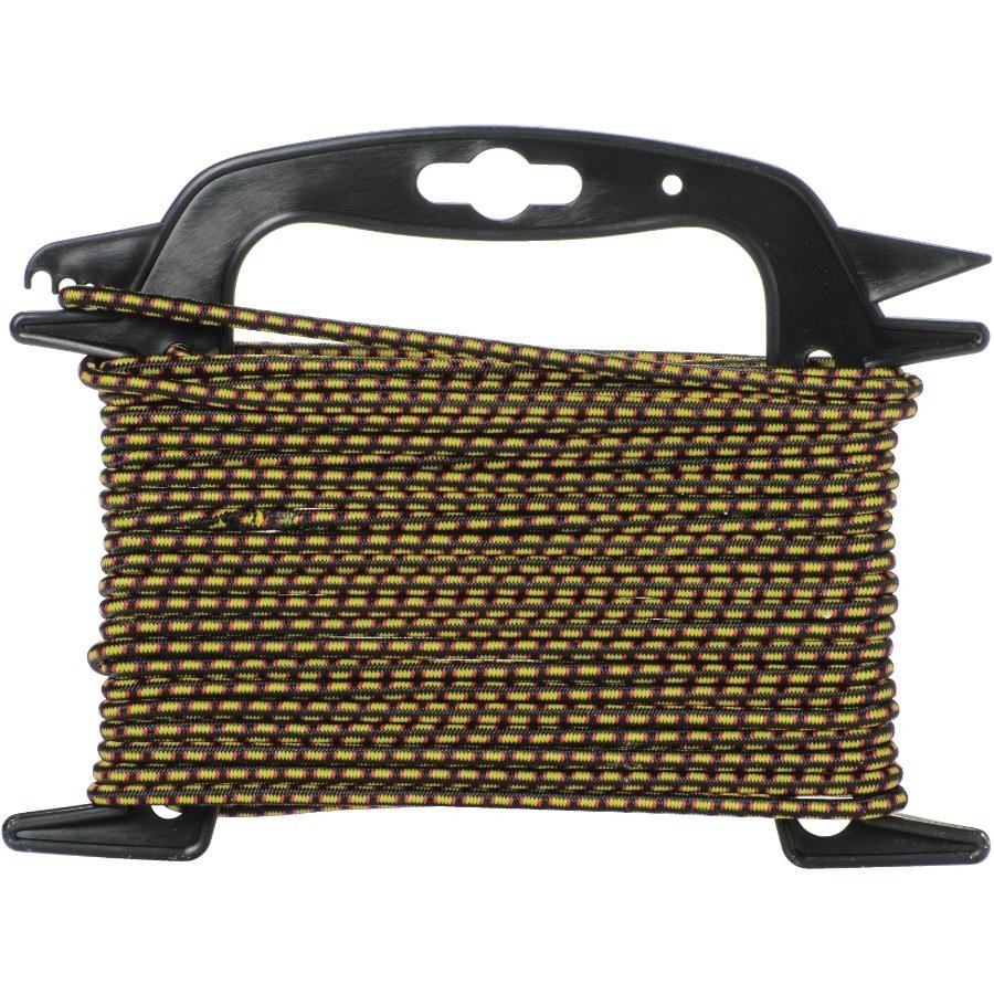 Corde élastique de 4 mm x 25 pi, sur bobine de plastique