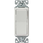 Paquet de 10 interrupteurs à 3 voies Decora, blanc