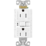 Prise de courant DDFT inviolable de 15 A avec mécanisme d'auto