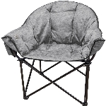 Chaise de camping Lazy Bear pour adultes, gris chiné