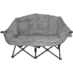 Chaise de camping Bear Buddy pour adultes, gris chiné