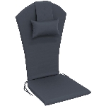Coussin pour chaise Adirondack, marine uni