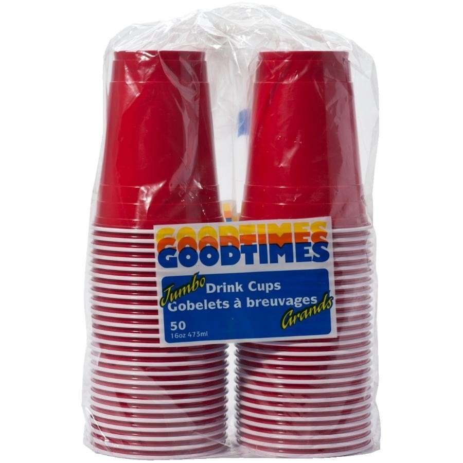 50 Pcs Gobelets en Plastique, Gobelets Réutilisables Transparents avec