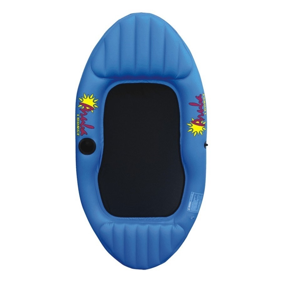 Chaise longue gonflable pour piscine Aruba, 66 po x 37 po